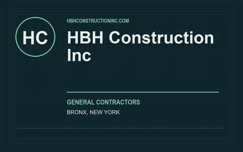 HBH Construction Inc in Bronx, New York