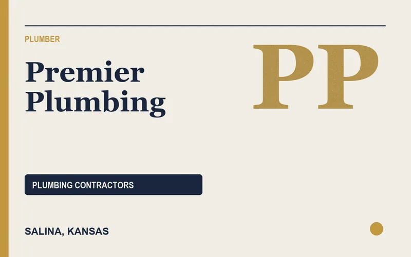 Premier Plumbing in Salina, Kansas