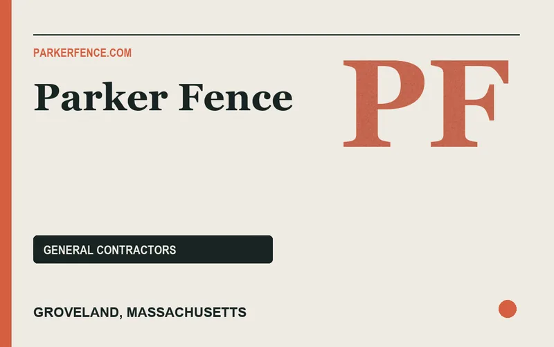 Parker Fence in Groveland, Massachusetts