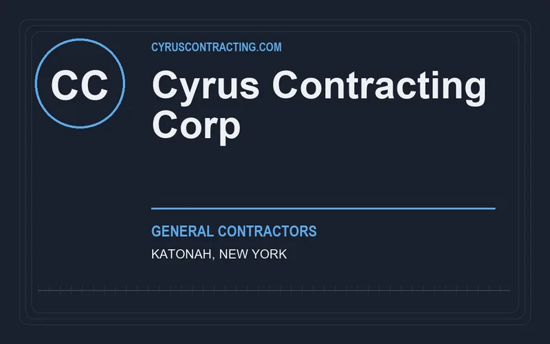 Cyrus Contracting Corp in Katonah, New York