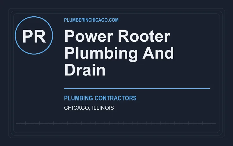 Power Rooter Plumbing And Drain in Chicago, Illinois