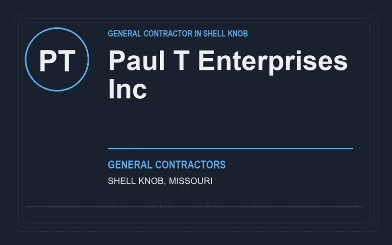 Paul T Enterprises Inc in Shell Knob, Missouri