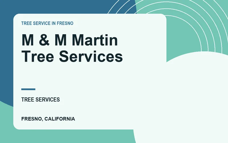 M & M Martin Tree Services in Fresno, California