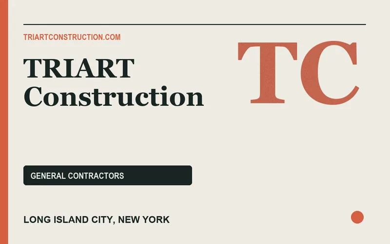 TRIART Construction in Long Island City, New York