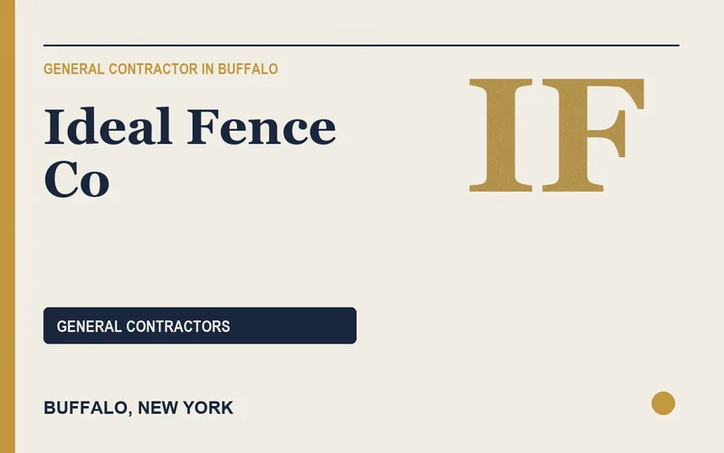 Ideal Fence Co in Buffalo, New York