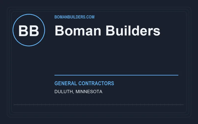 Boman Builders in Duluth, Minnesota