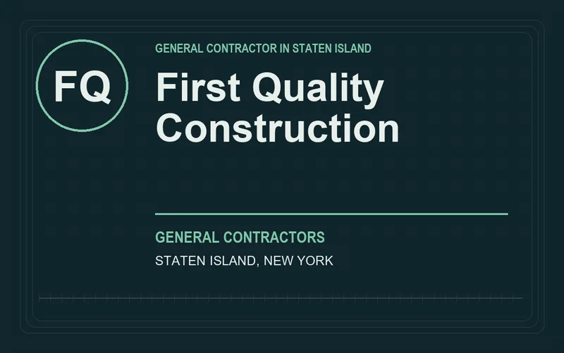 first quality construction in Staten Island, New York