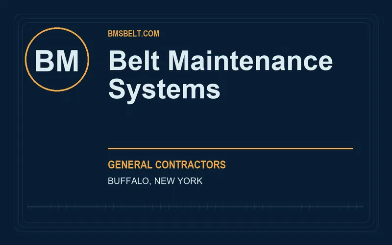 Belt Maintenance Systems in Buffalo, New York