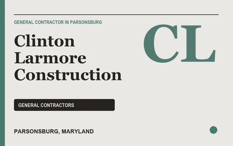 Clinton Larmore Construction in Parsonsburg, Maryland