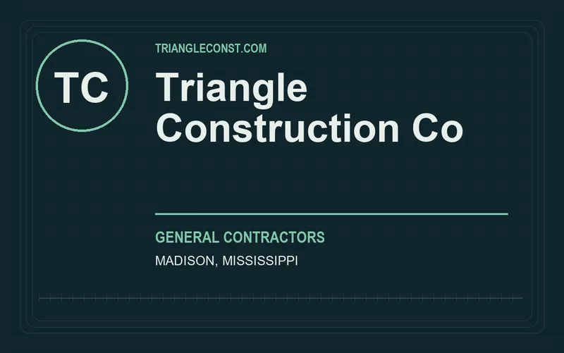 Triangle Construction Co in Madison, Mississippi