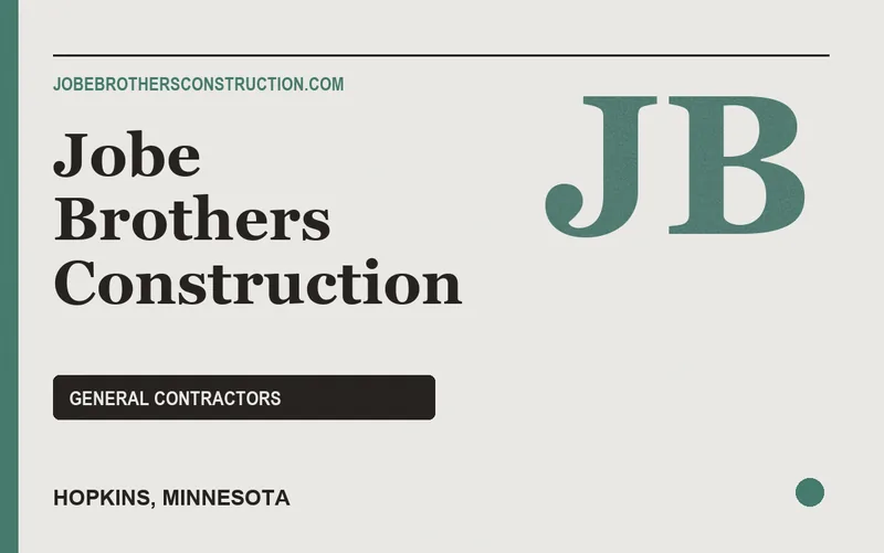 Jobe Brothers Construction in Hopkins, Minnesota