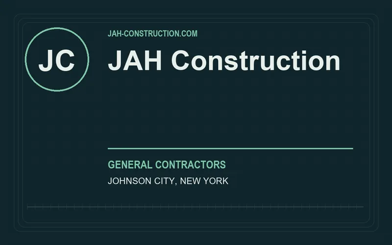 JAH Construction in Johnson City, New York