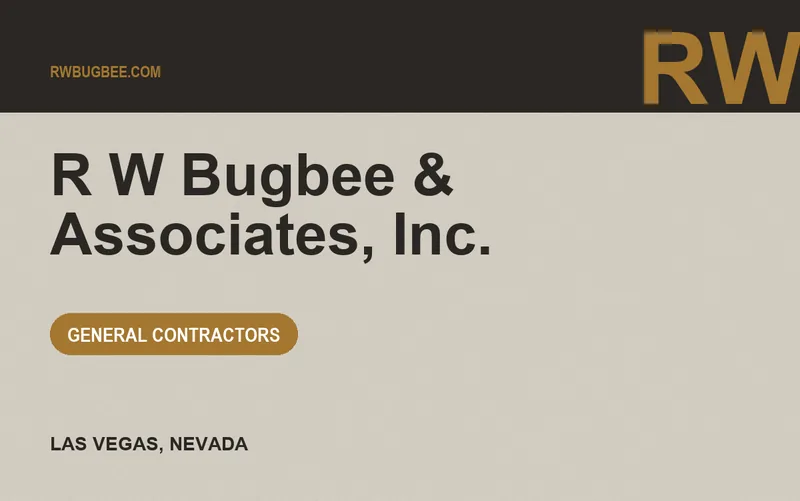 R W Bugbee & Associates, Inc. in Las Vegas, Nevada
