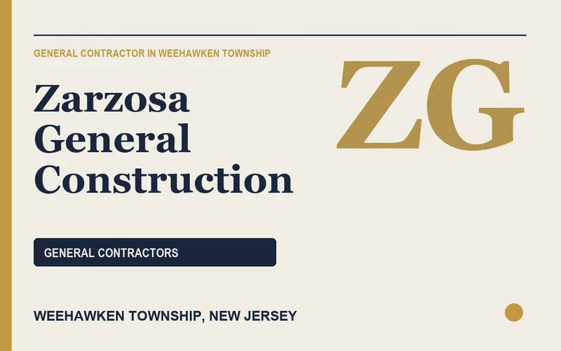 Zarzosa General Construction in Weehawken Township, New Jersey