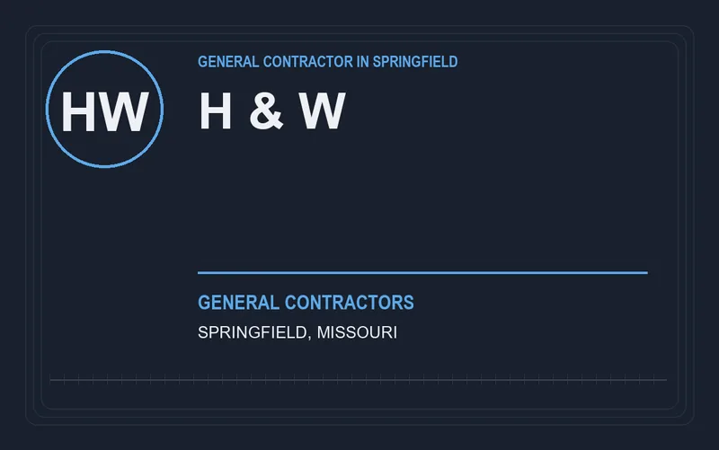H & W in Springfield, Missouri