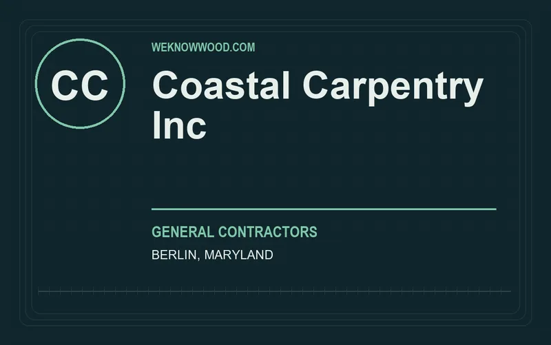 Coastal Carpentry Inc in Berlin, Maryland