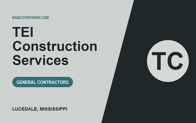 TEI Construction Services in Lucedale, Mississippi