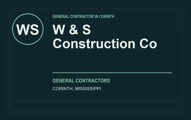 W & S Construction Co in Corinth, Mississippi