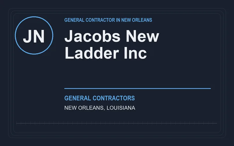 Jacobs New Ladder Inc in New Orleans, Louisiana