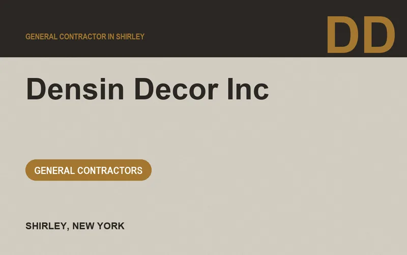 Densin Decor Inc in Shirley, New York