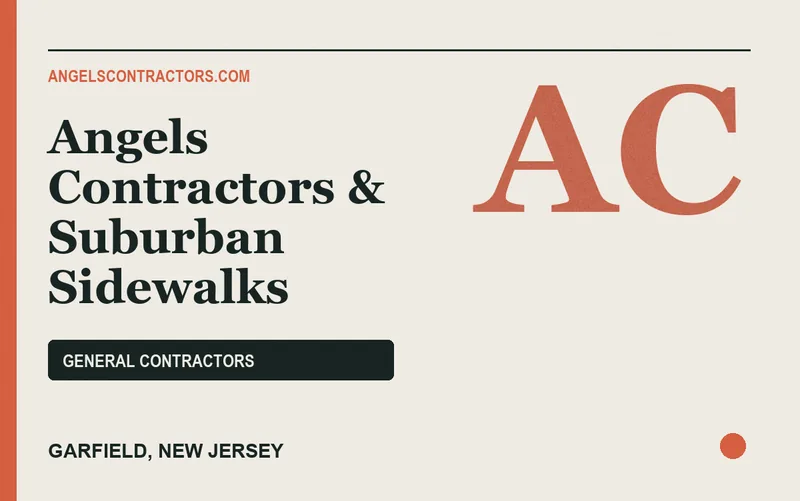 Angels Contractors & Suburban Sidewalks in Garfield, New Jersey