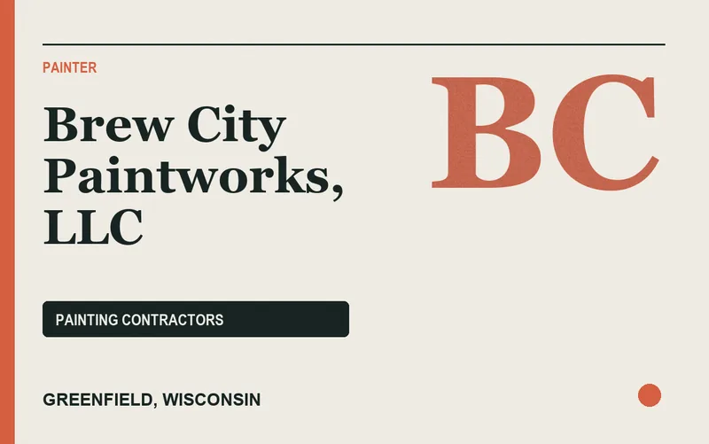 Brew City Paintworks, LLC in Greenfield, Wisconsin