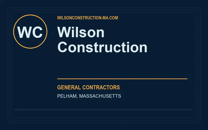 Wilson Construction in Pelham, Massachusetts