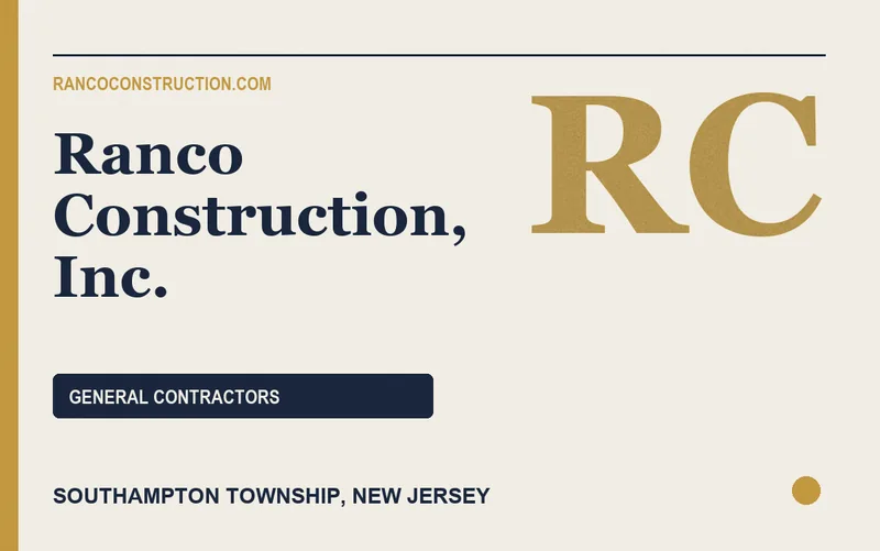 Ranco Construction, Inc. in Southampton Township, New Jersey