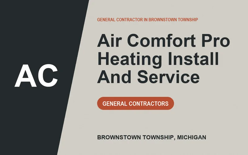 air comfort pro heating install and service in Brownstown Township, Michigan