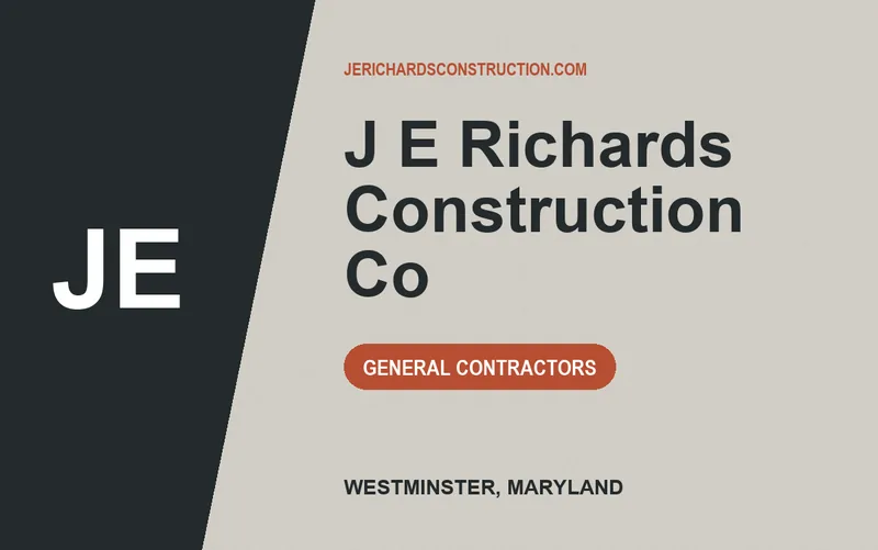 J E Richards Construction Co in Westminster, Maryland