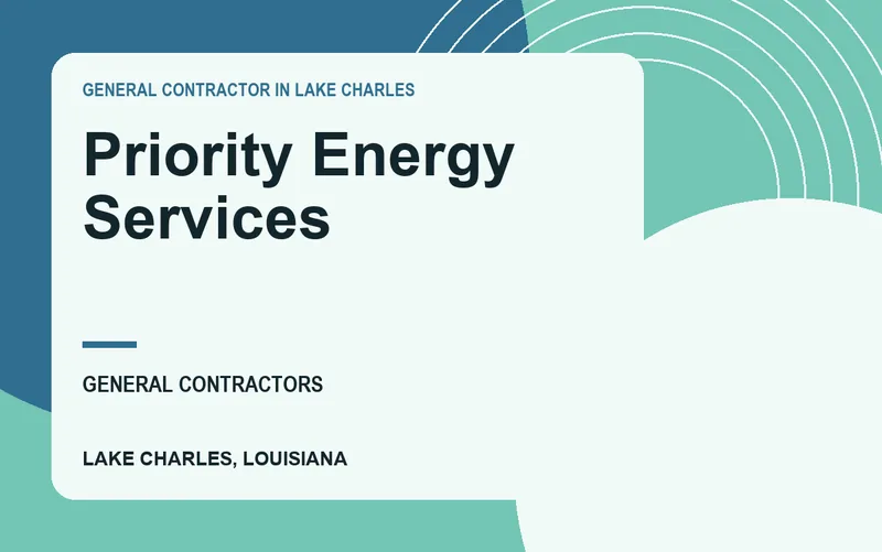 Priority Energy Services in Lake Charles, Louisiana