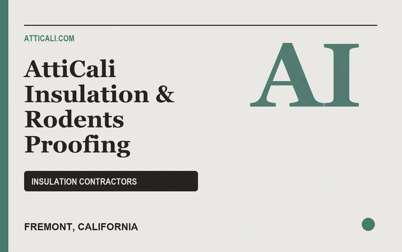 AttiCali Insulation & Rodents Proofing in Fremont, California
