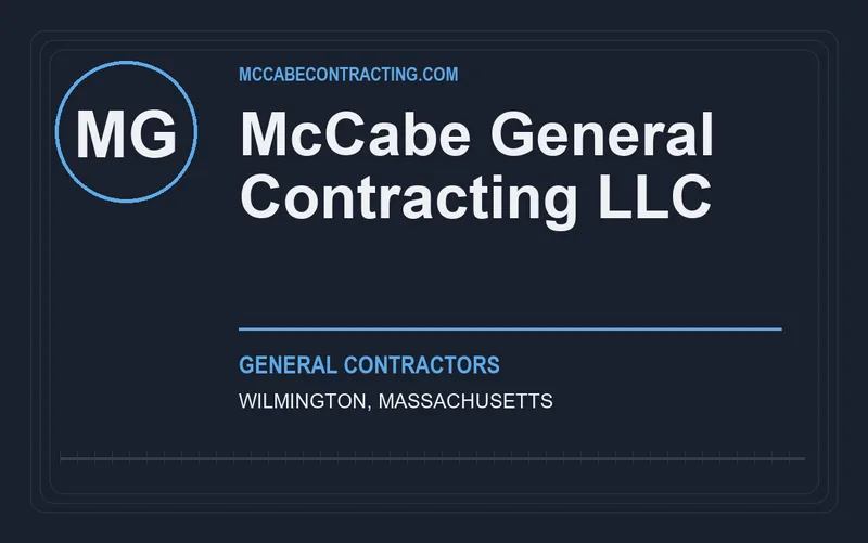 McCabe General Contracting LLC in Wilmington, Massachusetts