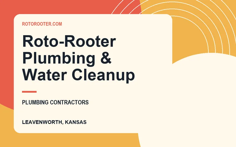 Roto-Rooter Plumbing & Water Cleanup in Leavenworth, Kansas