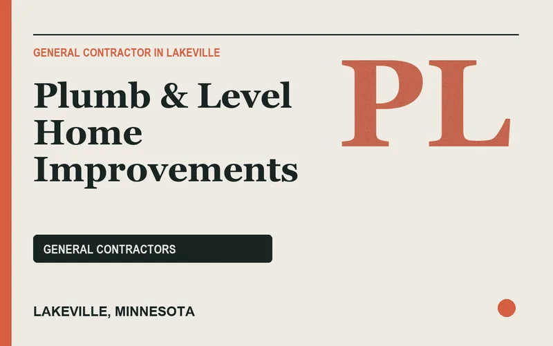 Plumb & Level Home Improvements in Lakeville, Minnesota