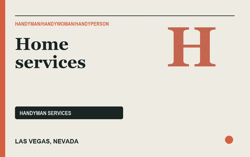 Home services in Las Vegas, Nevada