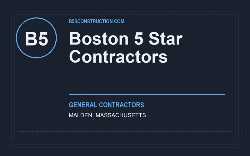 Boston 5 Star Contractors in Malden, Massachusetts