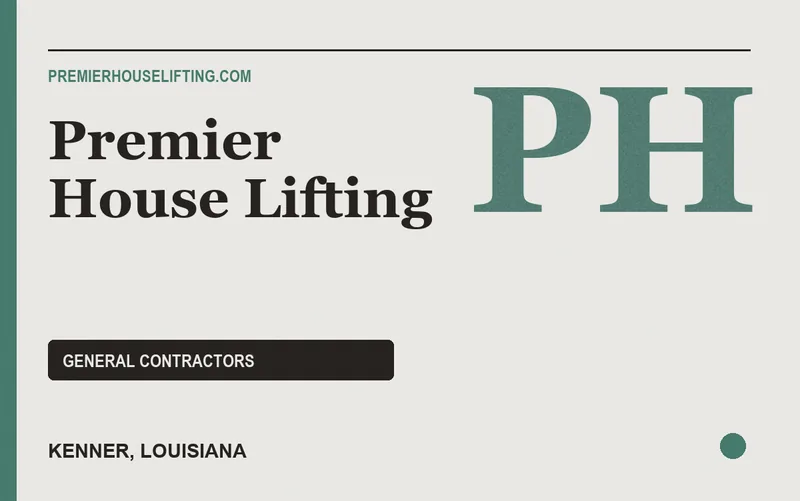 Premier House Lifting in Kenner, Louisiana