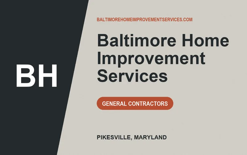 Baltimore Home Improvement Services in Pikesville, Maryland