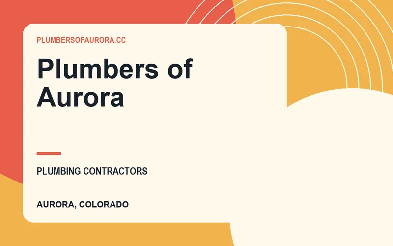 Plumbers of Aurora in Aurora, Colorado