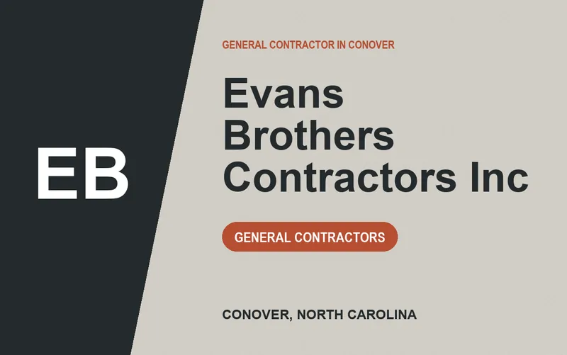 Evans Brothers Contractors Inc in Conover, North Carolina