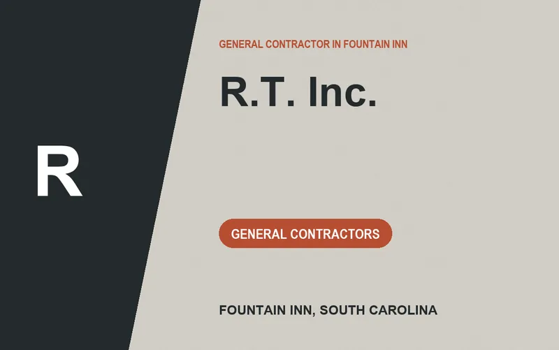 R.T. Inc. in Fountain Inn, South Carolina