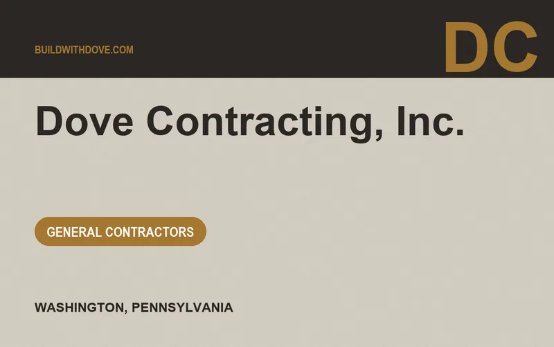 Dove Contracting, Inc. in Washington, Pennsylvania
