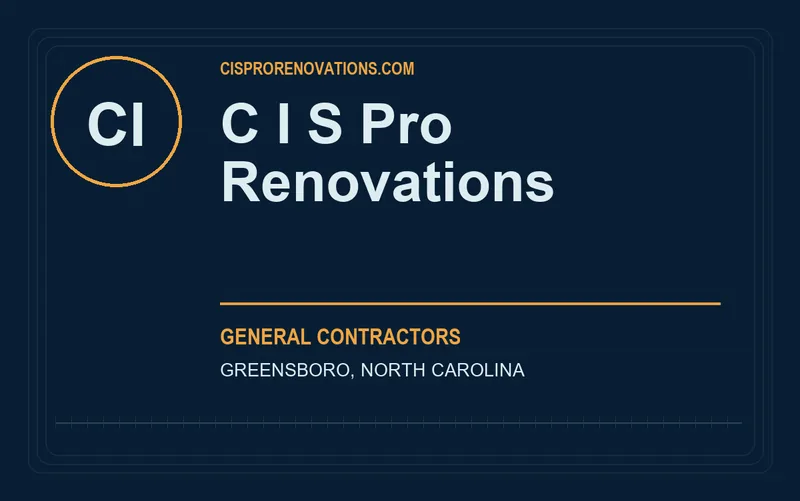 C I S Pro Renovations in Greensboro, North Carolina