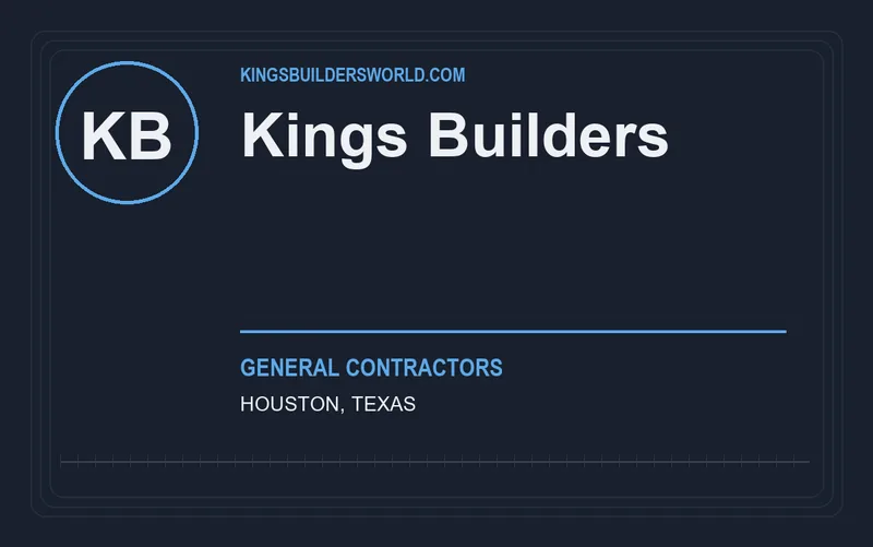 Kings Builders in Houston, Texas