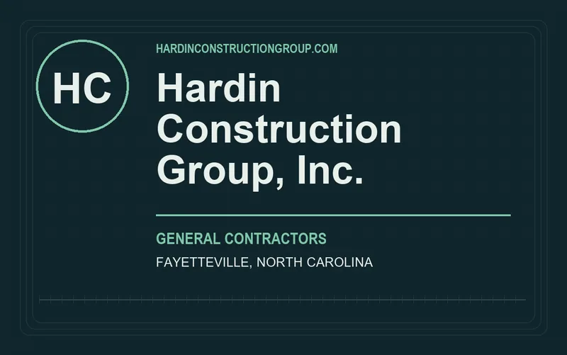 Hardin Construction Group, Inc. in Fayetteville, North Carolina