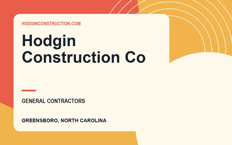 Hodgin Construction Co in Greensboro, North Carolina