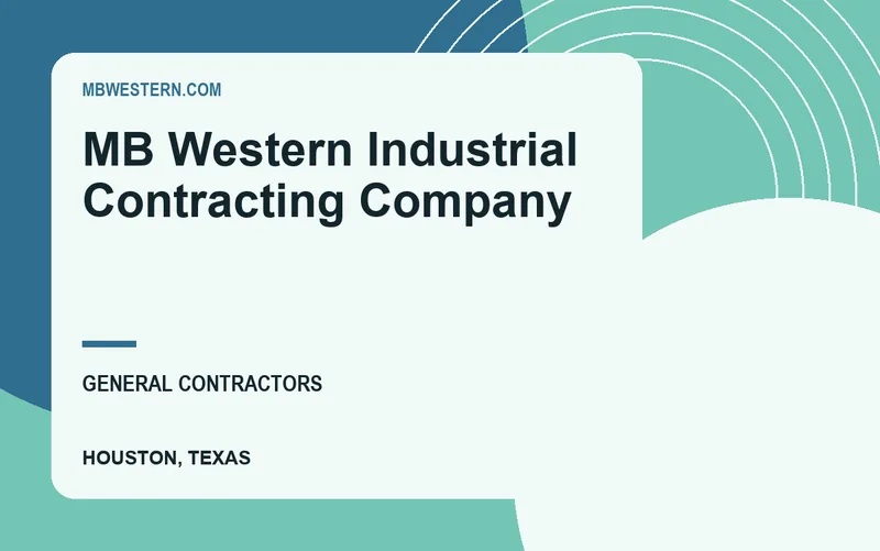 MB Western Industrial Contracting Company in Houston, Texas