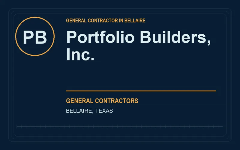 Portfolio Builders, Inc. in Bellaire, Texas