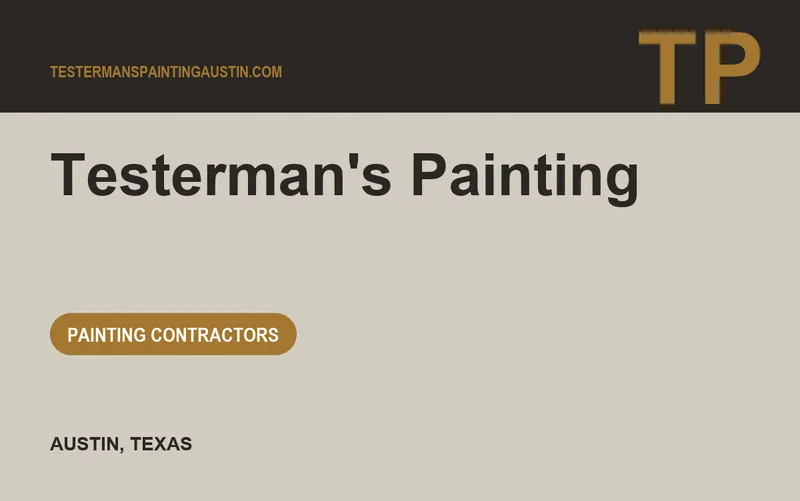 Testerman's Painting in Austin, Texas